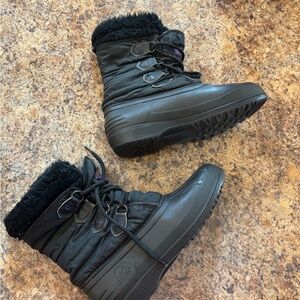 Women's Black Winter Boots